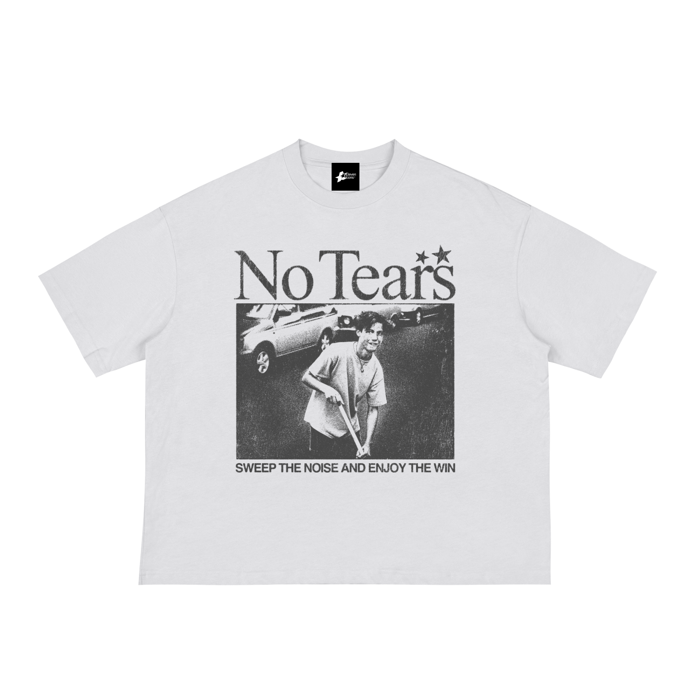 No Tears Tee White