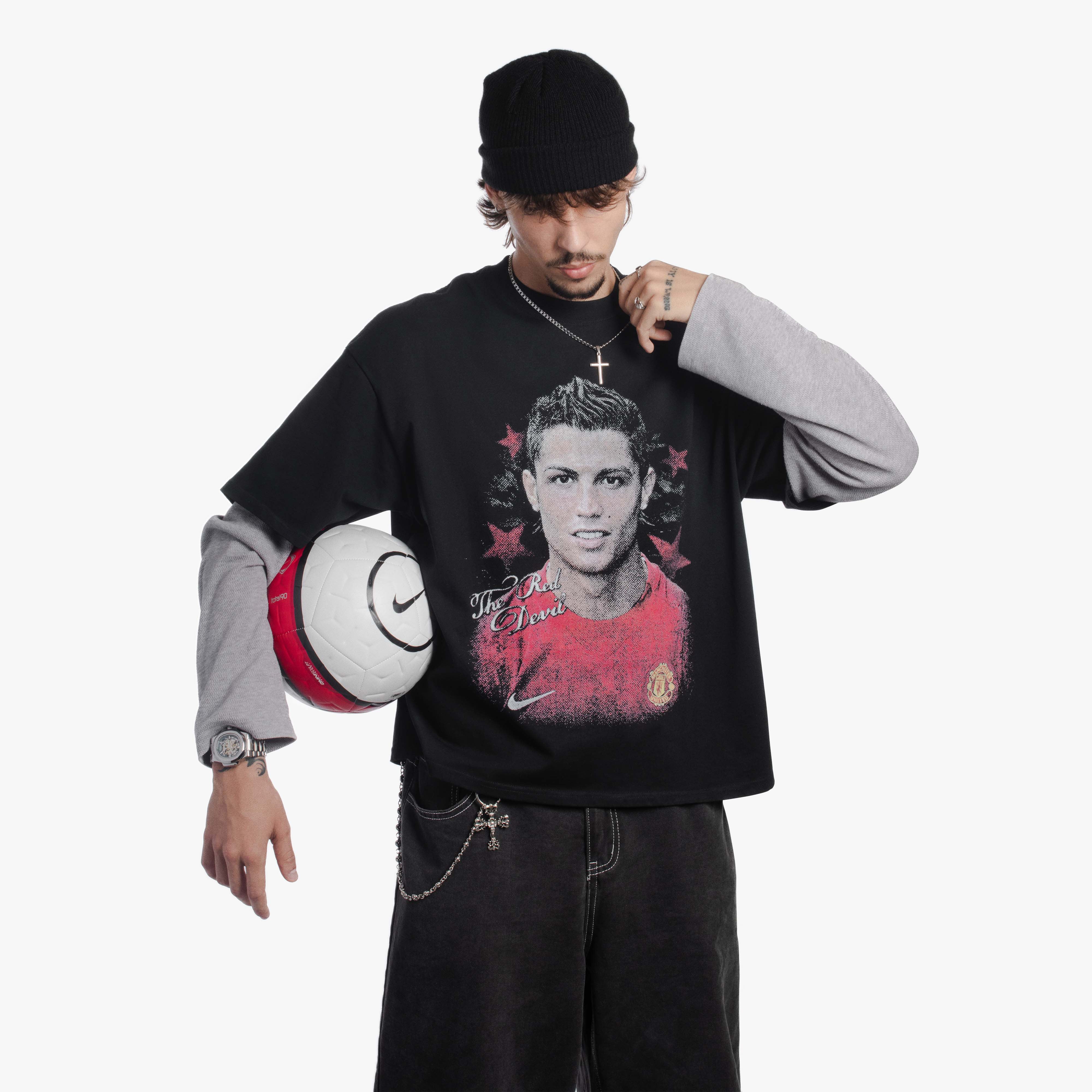 Cristiano Ronaldo Prime Tee Black
