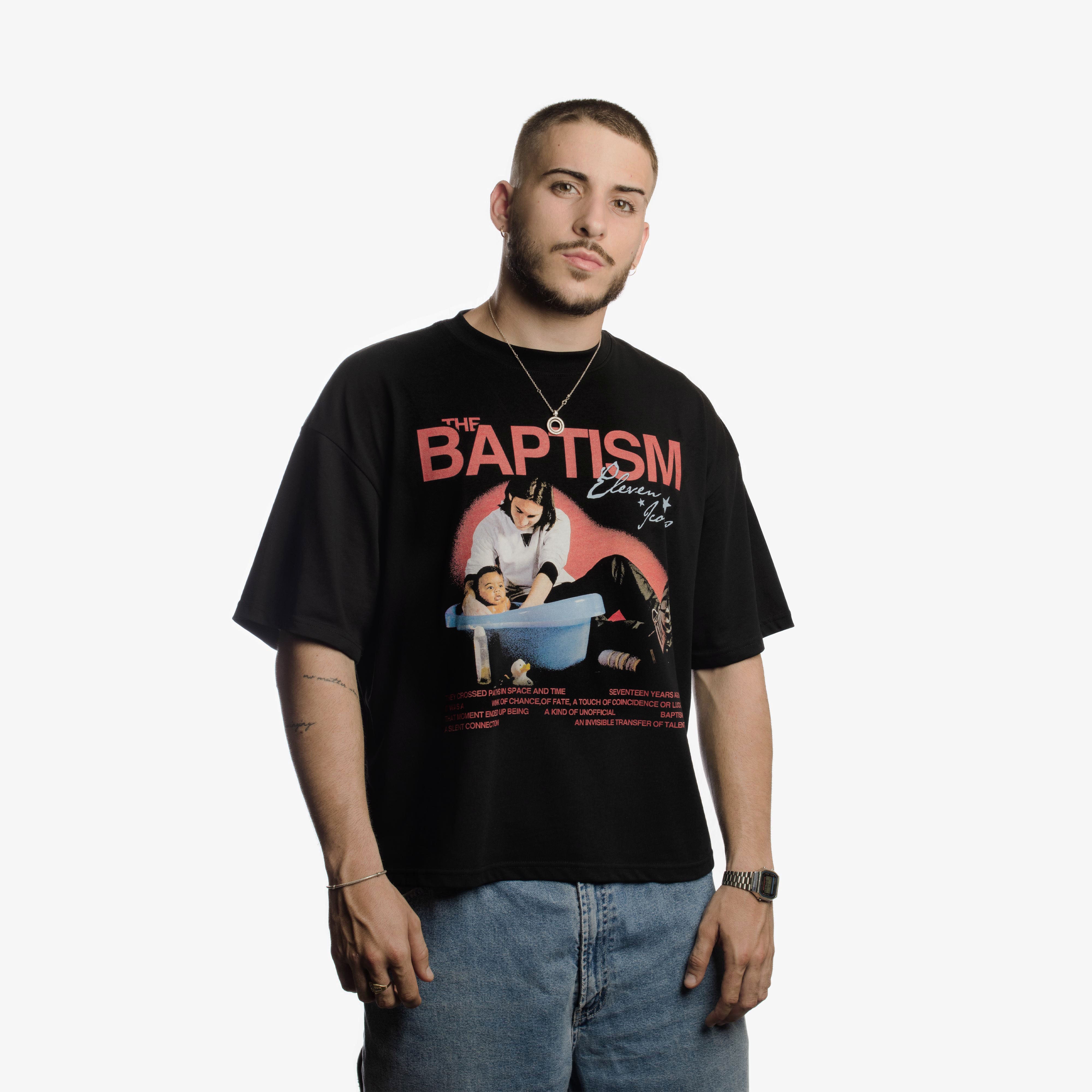 The Baptism Tee Black